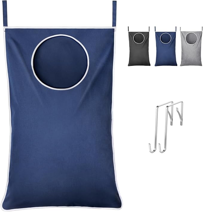 Lifewit 1 Pack Over Door Laundry Hamper, Large Collapsible Hanging Laundry by Lifewit