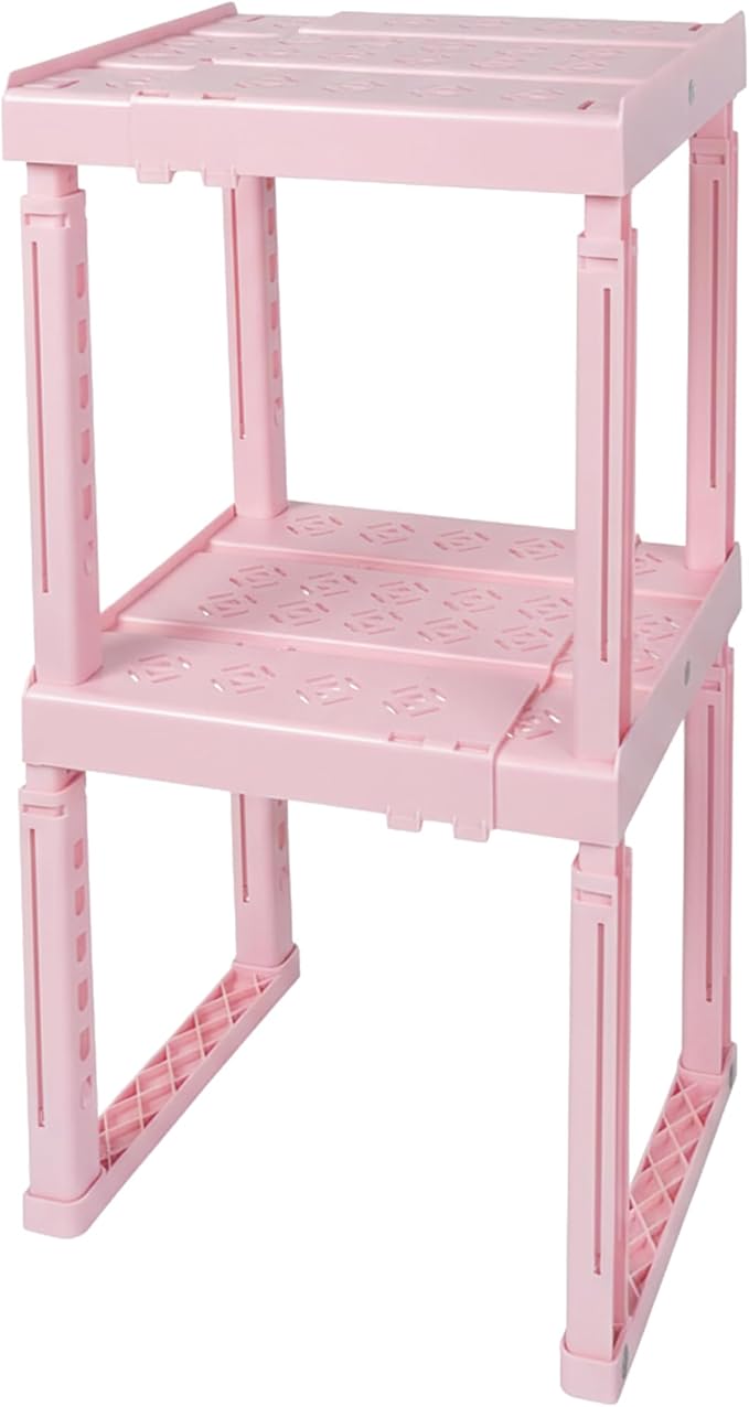 Locker Organizer Shelf， Adjustable Width and Height, Ideal Locker by Piffny