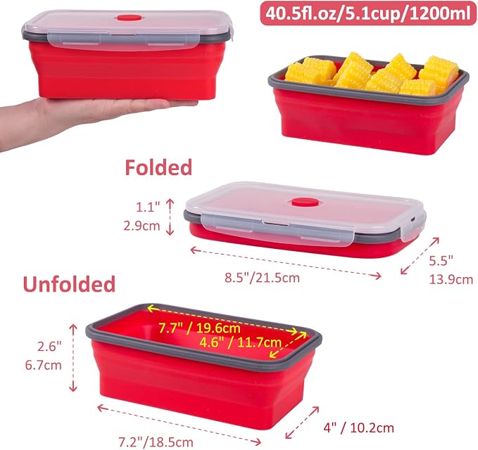 Collapsible Food Storage Containers - Image 6
