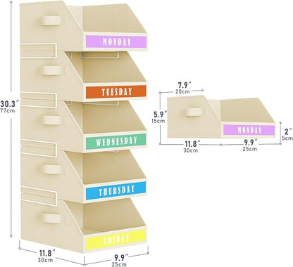 DIMJ Closet Organizers Storage Bins - Image 7