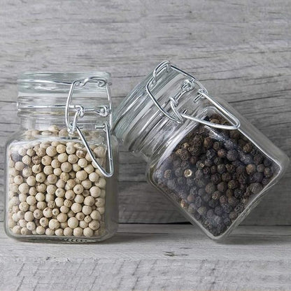 SPANLA Spice Jars, 24 Pack 4oz Small Glass Jars - Image 6