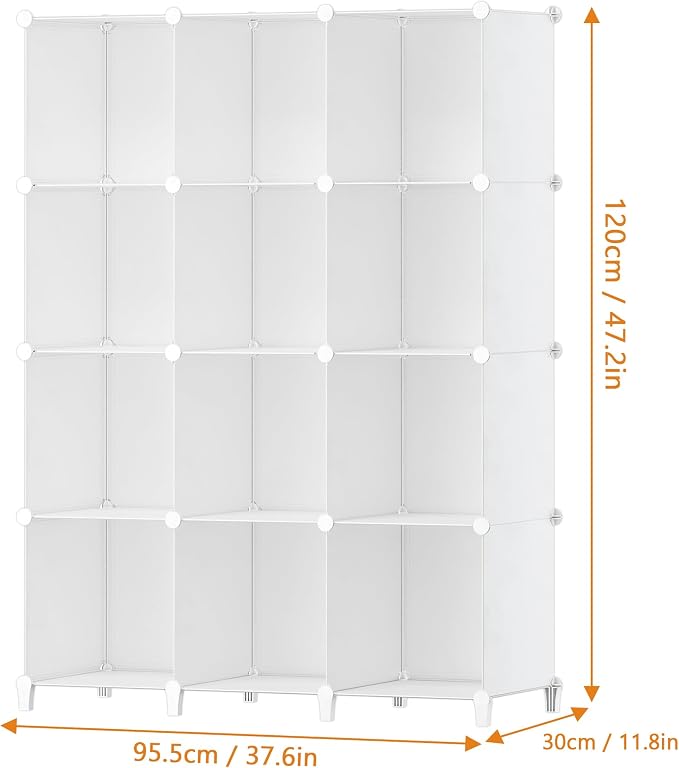 Closet Organizer, 12 Cube Closet Organizers and Storage, Portable Closet - Image 3