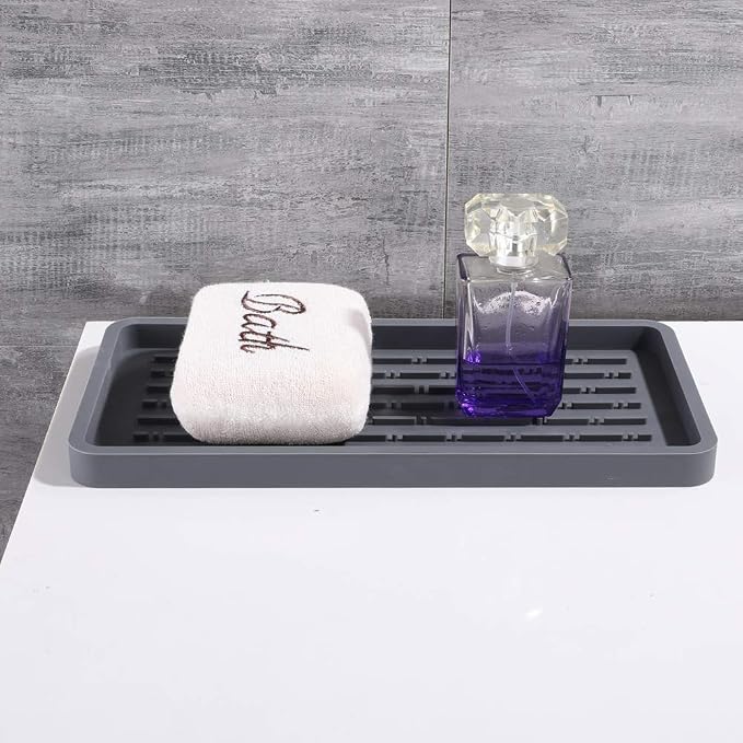 Sponge Holder - Sink Caddy Organizer - Kitchen Bath Vanity Tray - Soap - Image 7