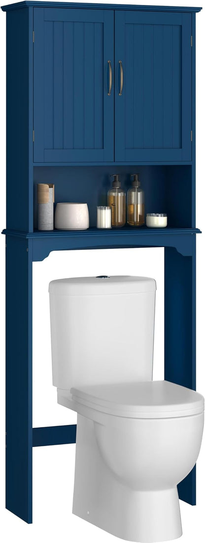 Yaheetech Over the Toilet Storage Cabinet, Bathroom Organizer, Open Compartment by Unknown