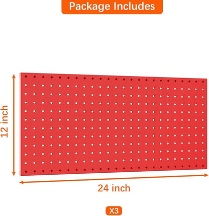 TORACK 3 PCS Metal Pegboard Panels - Image 4