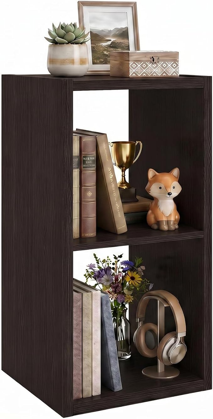 WannabeMyself【2026 Wooden Thick Frame】 2 Cube Storage Organizer by WannabeMyself