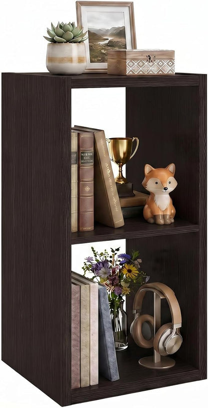 WannabeMyself【2026 Wooden Thick Frame】 2 Cube Storage Organizer by WannabeMyself