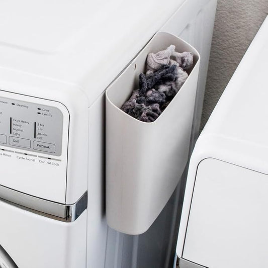 Simplation Laundry Detergent Cup Holder Collection: MAGNETIC LINT HOLDER BIN by Simplation-LiveOrganizedStayHappy