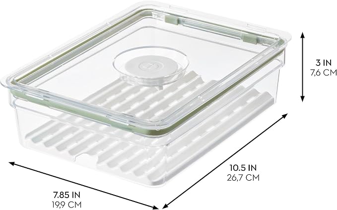 iDesign Large Fridge Produce Bin - Image 3
