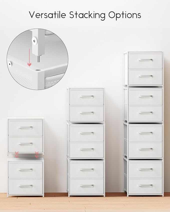 Homsorout Stackable Storage Drawers - Image 7