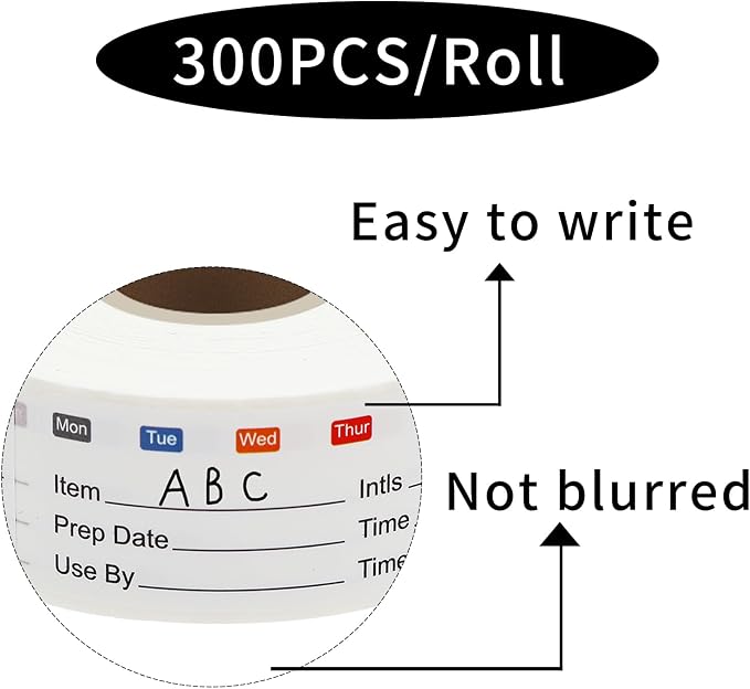 STARLIBOO Removable Freezer Labels, 1x3 Inch Food Labels - Image 3