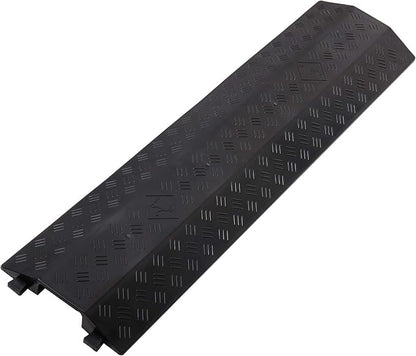 Medium 2 Pack - Floor Cord Cover Cord Protector Drop Over Drop Trak Cable Ramp by anbotek