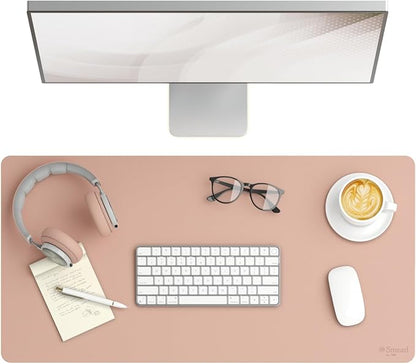 Smead Desk Pad, Vegan Leather Desk Mat by SMEAD