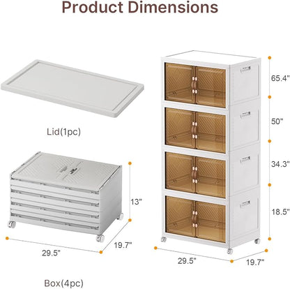 Extra Large Stackable Storage Bins - Image 4