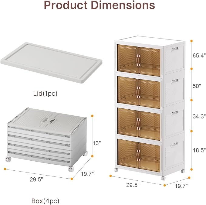 640Qt Stackable Storage Bins - Image 2