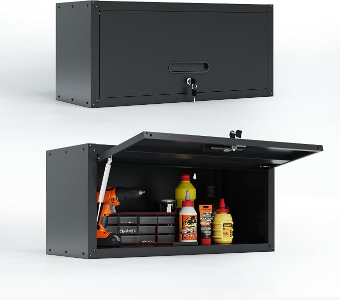 Metal Tool Cabinet, Garage Storage Cabinet System, Wall Cabinet & Locking by VIYET
