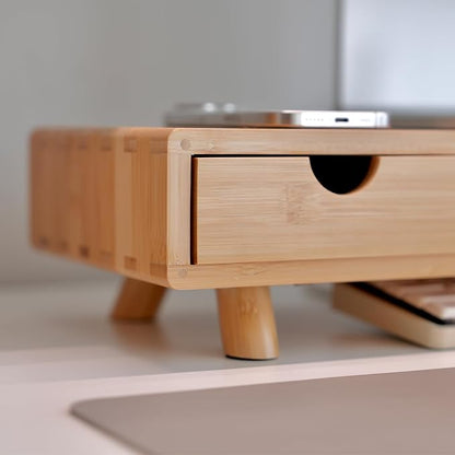 Bamboo Monitor Stand Riser - Image 9
