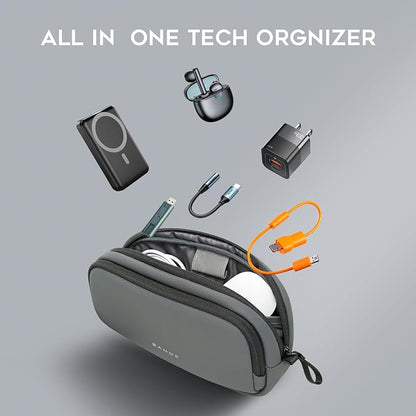 BANGE Cable Organizer Pouch，Water Resistant Tech Accessories Bag Carry - Image 5