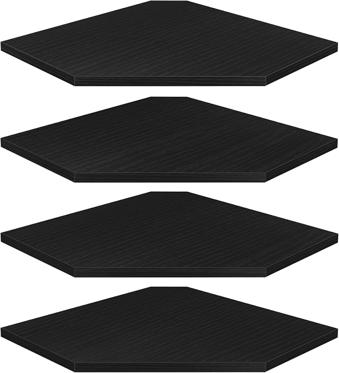 Corner Floating Shelves, Corner Shelves Wall Mounted by Homode