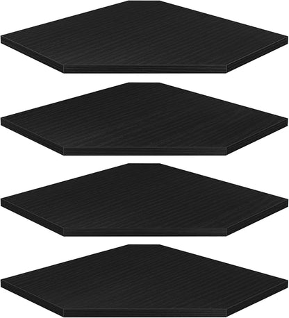 Corner Floating Shelves, Corner Shelves Wall Mounted by Homode