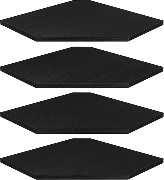 Corner Floating Shelves, Corner Shelves Wall Mounted by Homode