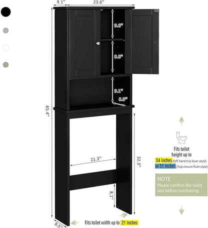 Over the Toilet Storage Cabinet - Image 2