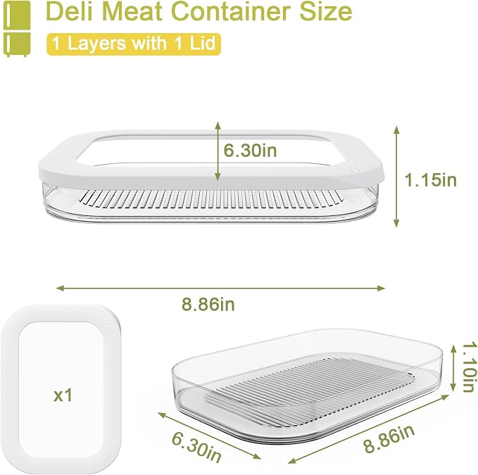 Stackable Deli Meat Container - Image 3