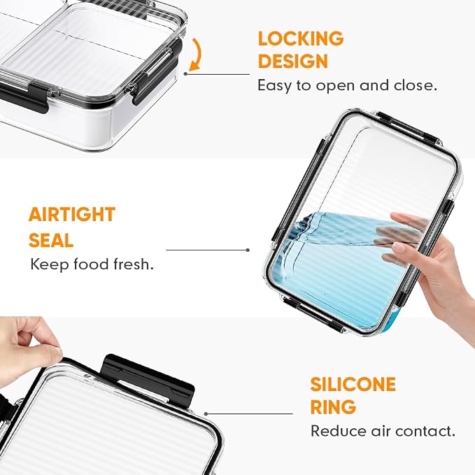 Deli Meat Container for Fridge Organizers and Storage, Ham and Cheese Container - Image 2