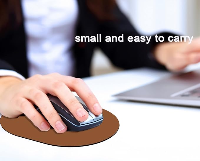 Small Mouse Pad, Waterproof Non-Slip Rubber Bottom, Wireless Mouse, Laptop - Image 5