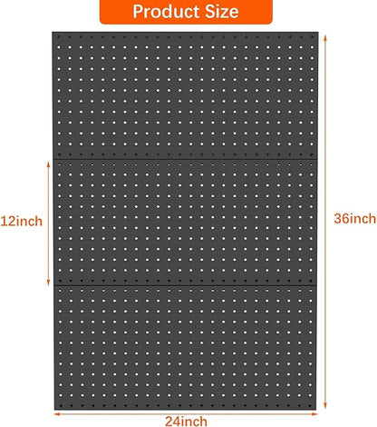 TORACK 3 PCS Metal Pegboard Panels - Image 3