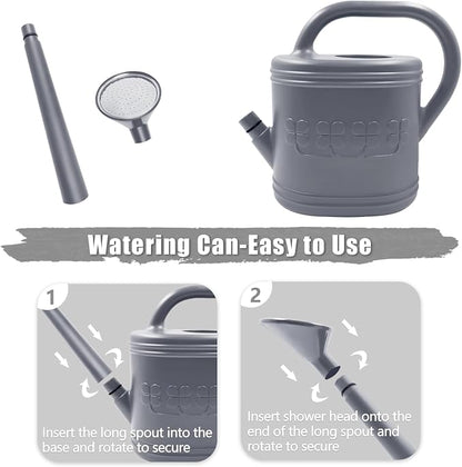 2 Gallon Watering Can, Outdoor Watering Can - Image 5