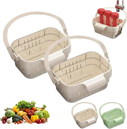 Foldable Hanging Kitchen Sink Drain Basket, 2026 New Hanging Sink Strainer by Unknown