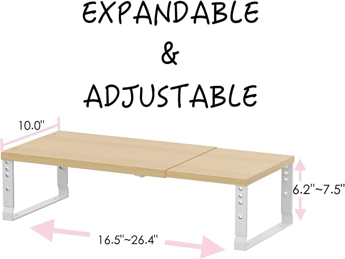 Adjustable Metal Shelving Unit, Stackable & Expendable Storage Rack - Image 3