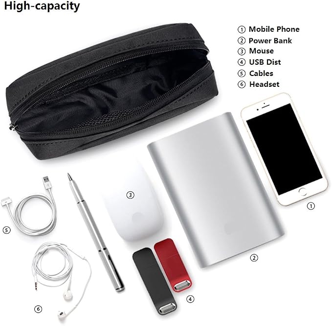 Universal Electronics/Accessories Soft Carrying Case Bag, Durable & Light-weight - Image 5