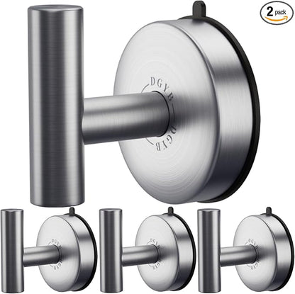DGYB Large Suction Cup Hooks for Shower Set of 4 by DGYB