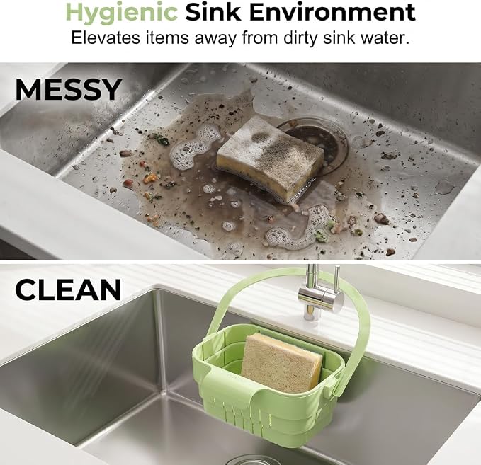 Hanging Sink Drain Basket For Kitchen, practical essential for home kitchen - Image 3
