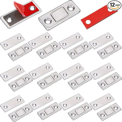 Drawer Magnets Jiayi 12 Pack Ultra Thin Cabinet Door Magnet Stainless Steel by Jiayi