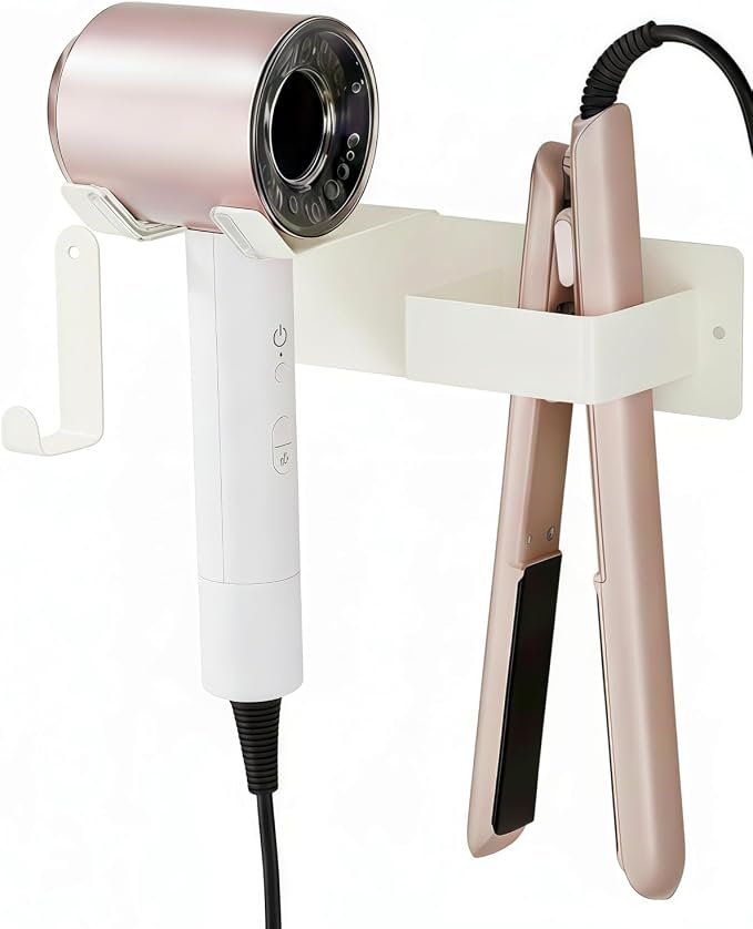 Hair Dryer and Straightener Holder, Upgraded Hair Straightener Holder by PTALSEAW-PortableDryerHolder