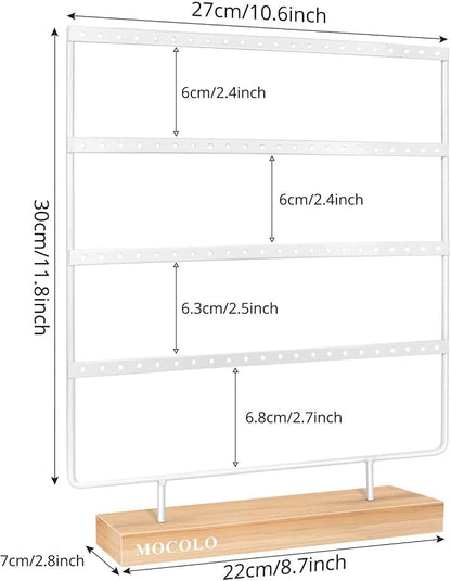 Mocolo Earring Holder Stand, Earring Organizer Display Holder Stand - Image 3