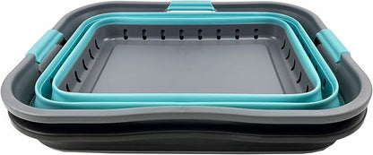 SAMMART 42L Collapsible Plastic Laundry Basket - Image 4