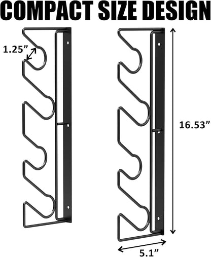 UNITEDPOWER Garden Tool Storage Rack，Wall Mounted Garage Organizer，Tool Utility - Image 2