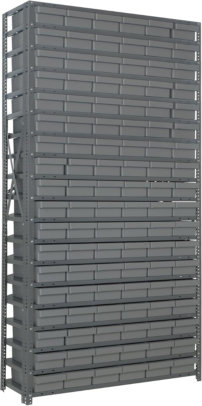 Quantum 1275-401GY Heavy Duty Shelving Unit by QuantumStorageSystems