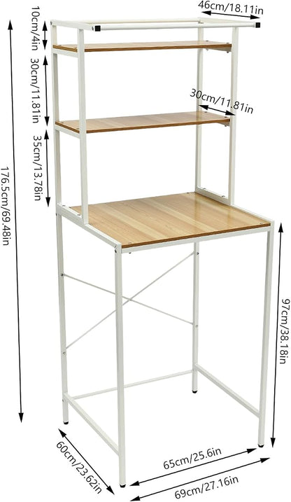 Gdrasuya10 Over The Washer and Dryer Storage Shelves - Image 2