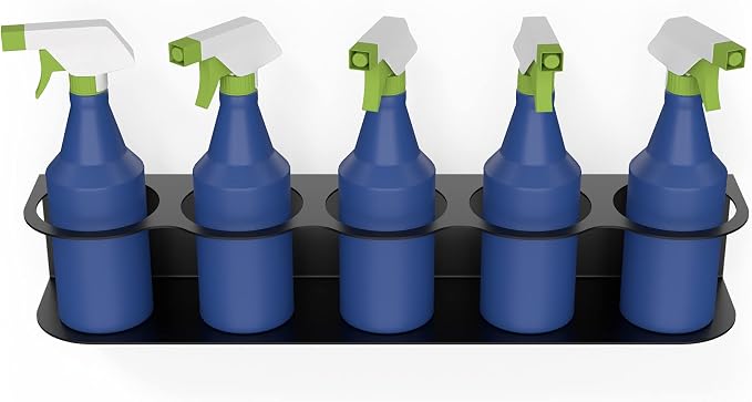 Koova 5 All-Purpose Spray Bottle Holder | Easy Install Wall Mount Hardware - Image 8