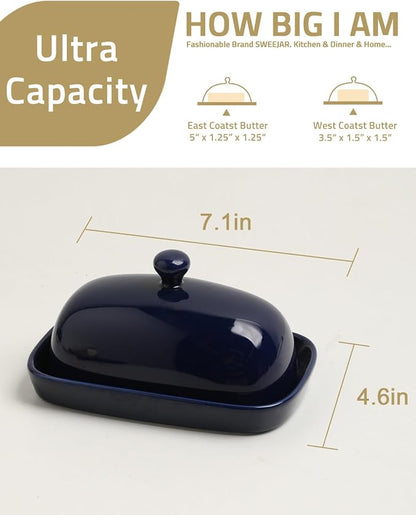 Sweejar Ceramic Butter Dish - Image 3