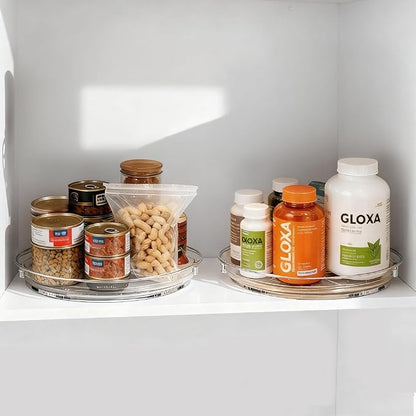 2 Pack Lazy Susan Turntable Organizer - Image 7