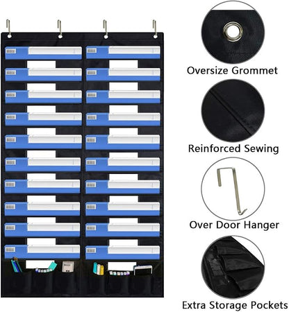 Eamay Hanging File Folder Organizer Wall Mounted - Image 5