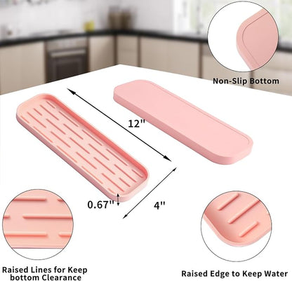 Silicone Kitchen Sink Organizer Tray - Image 2