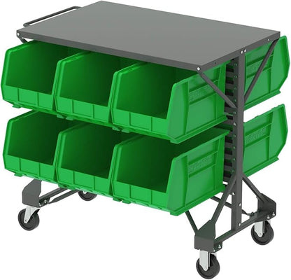 Akro-Mils 30260 AkroBins Plastic Storage Bins, Space-Saving Stackable Bins - Image 11