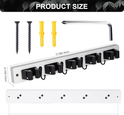 2 Pack Broom Holder Wall Mount - Image 5